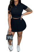 Scored Tennis Skirt Set