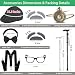 Aimeiar Kids 100 Days of School Costume for Boys - Halloween Old Man Costume Hat Glasses and Grandpa Vest Set for Child