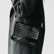 Annie 2 Woven Flap Crossbody: Black