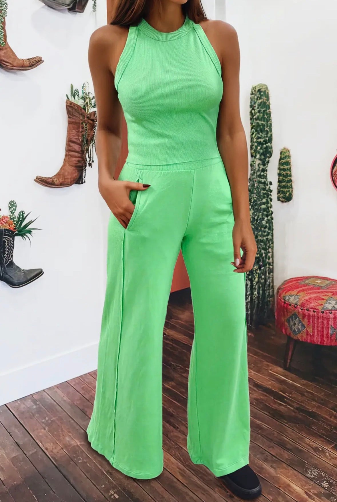 Lime and shine set