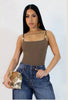 Just kicking it brown bodysuit