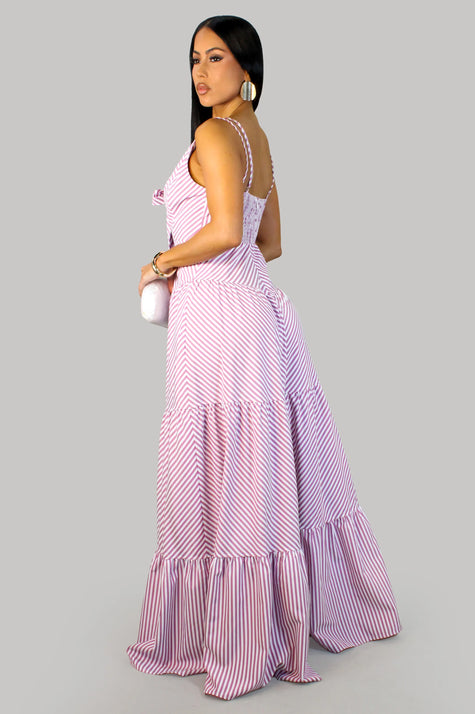 Graced Jumpsuit-- MAGENTA