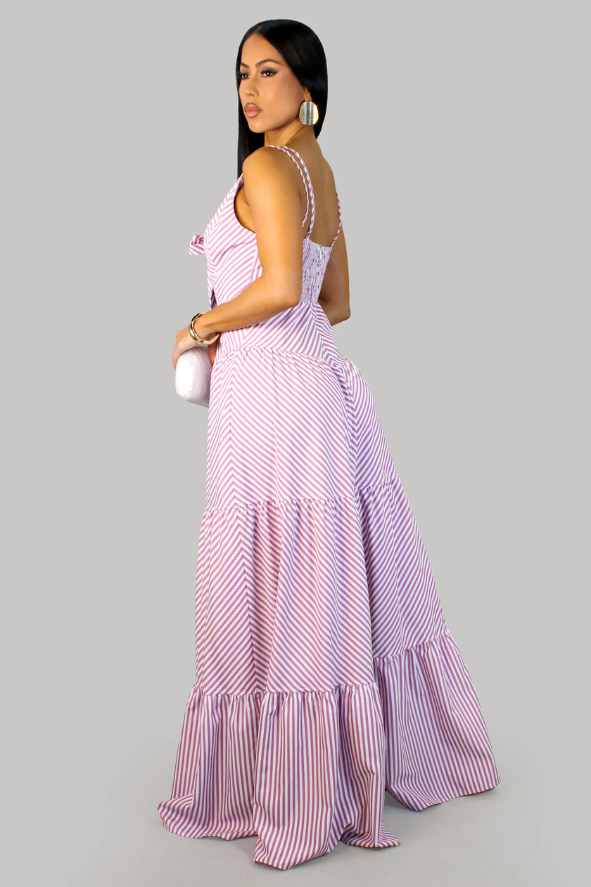 Graced Jumpsuit-- MAGENTA