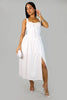 Accomplished Dress-- White