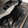 Annie 2 Woven Flap Crossbody: Black